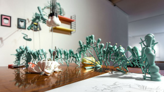 Illustration for article titled Animation recreated frame-by-frame in real life with 3D printingÂ